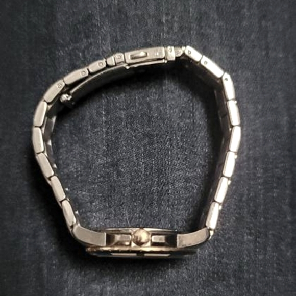 Bulova Rose & Silver Diamond Watch